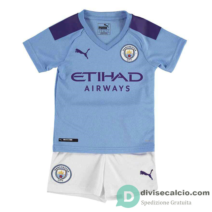 Maglia Manchester City Bambino Gara Home 2019/2020