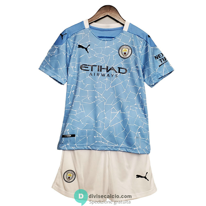 Maglia Manchester City Bambino Gara Home 2020/2021