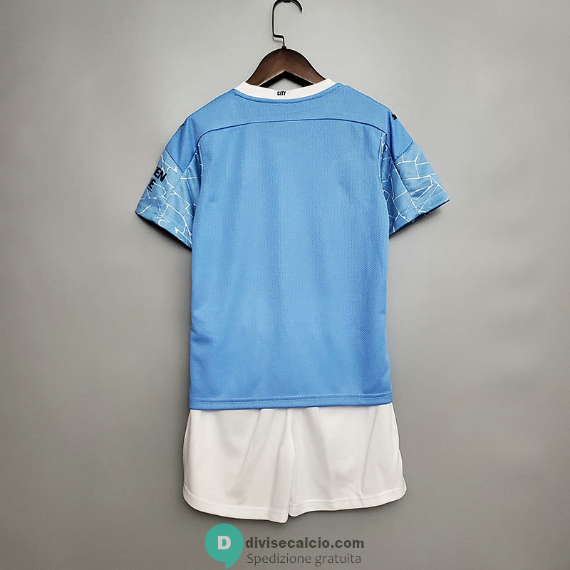 Maglia Manchester City Bambino Gara Home 2020/2021