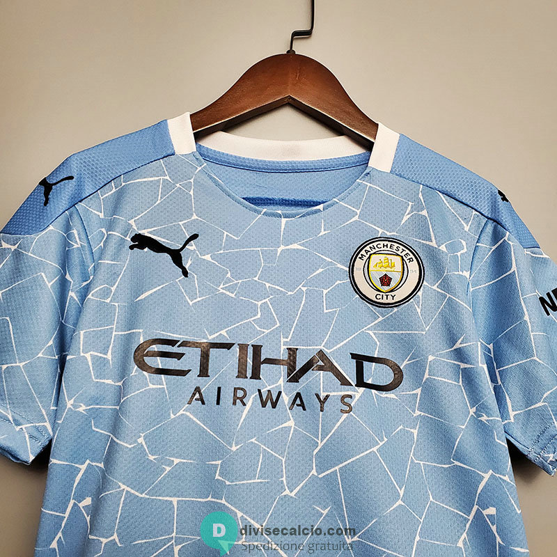 Maglia Manchester City Bambino Gara Home 2020/2021