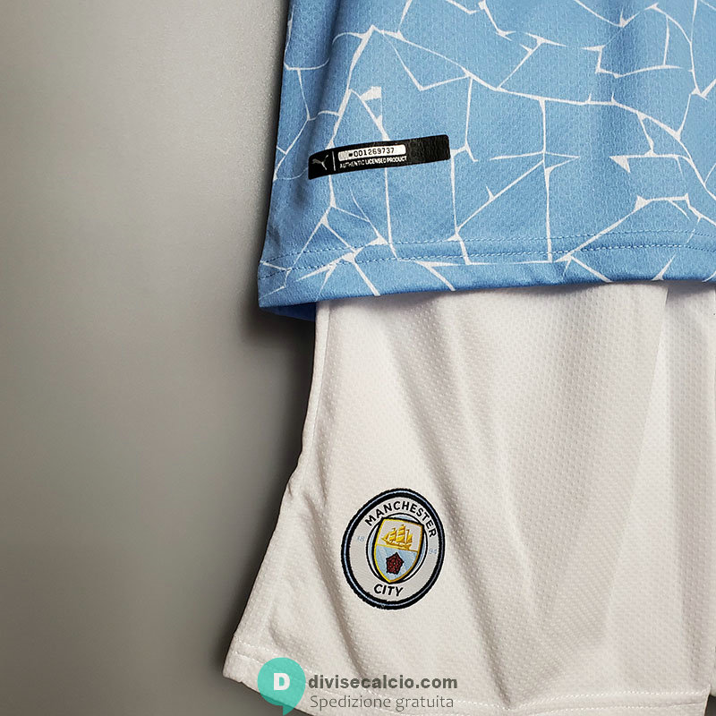 Maglia Manchester City Bambino Gara Home 2020/2021