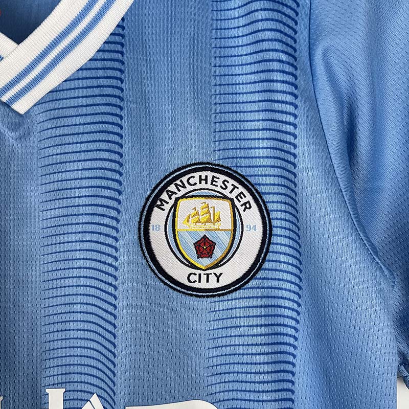 Maglia Manchester City Bambino Gara Home 2023/2024