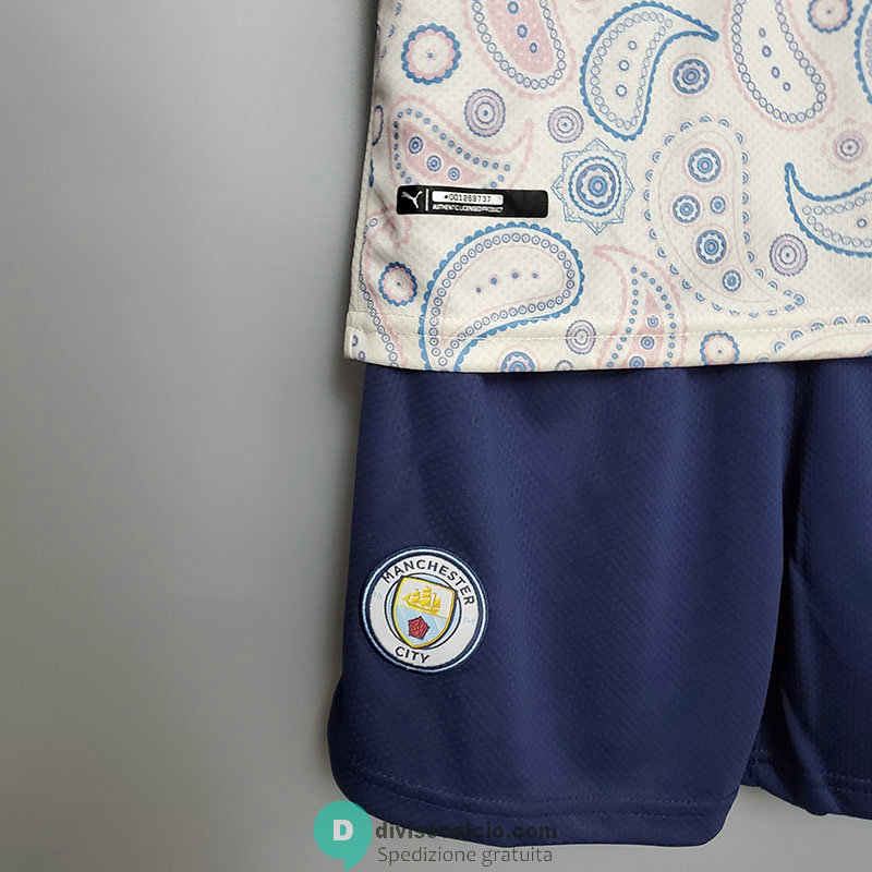 Maglia Manchester City Bambino Gara Third 2020/2021