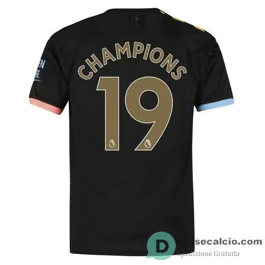 Maglia Manchester City Gara Away 19#CHAMPIONS 2019/2020