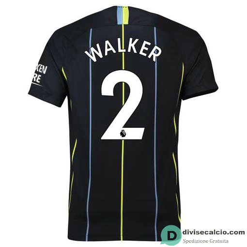 Maglia Manchester City Gara Away 2#WALKER 2018-2019