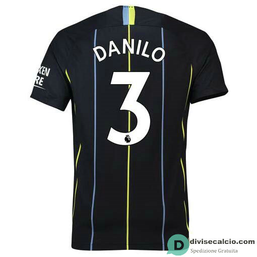 Maglia Manchester City Gara Away 3#DANILO 2018-2019