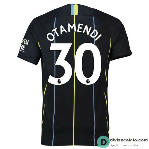 Maglia Manchester City Gara Away 30#OTAMENDI 2018-2019