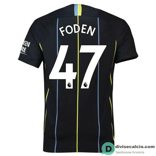 Maglia Manchester City Gara Away 47#FODEN 2018-2019