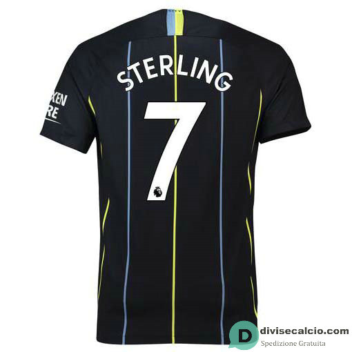 Maglia Manchester City Gara Away 7#STERLING 2018-2019