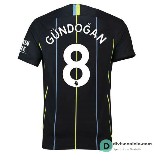 Maglia Manchester City Gara Away 8#GUNDOGAN 2018-2019