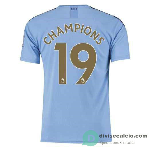 Maglia Manchester City Gara Home 19#CHAMPIONS 2019/2020