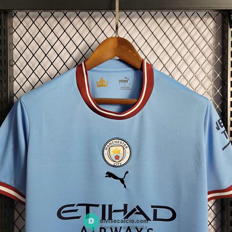 Maglia Manchester City Gara Home 2022/2023