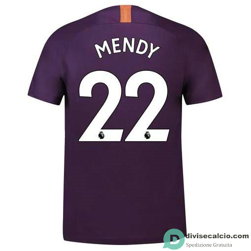 Maglia Manchester City Gara Third 22#MENDY 2018-2019