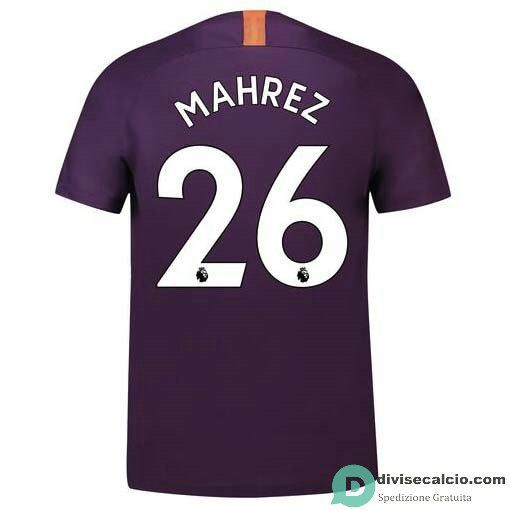 Maglia Manchester City Gara Third 26#MAHREZ 2018-2019