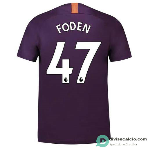 Maglia Manchester City Gara Third 47#FODEN 2018-2019