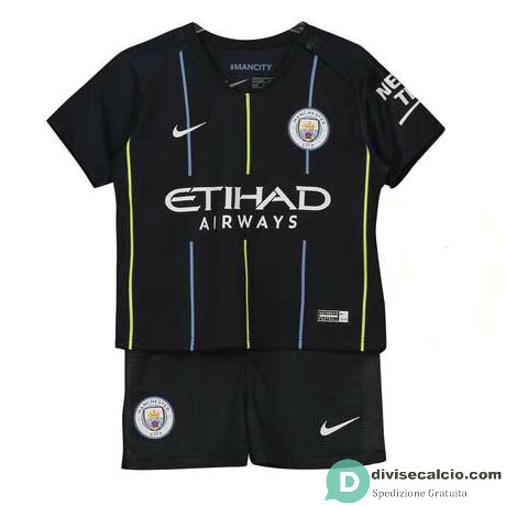 Maglia Manchester City Bambina Gara Away 2018-2019