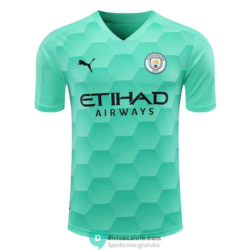 Maglia Manchester City Portiere Green 2020/2021