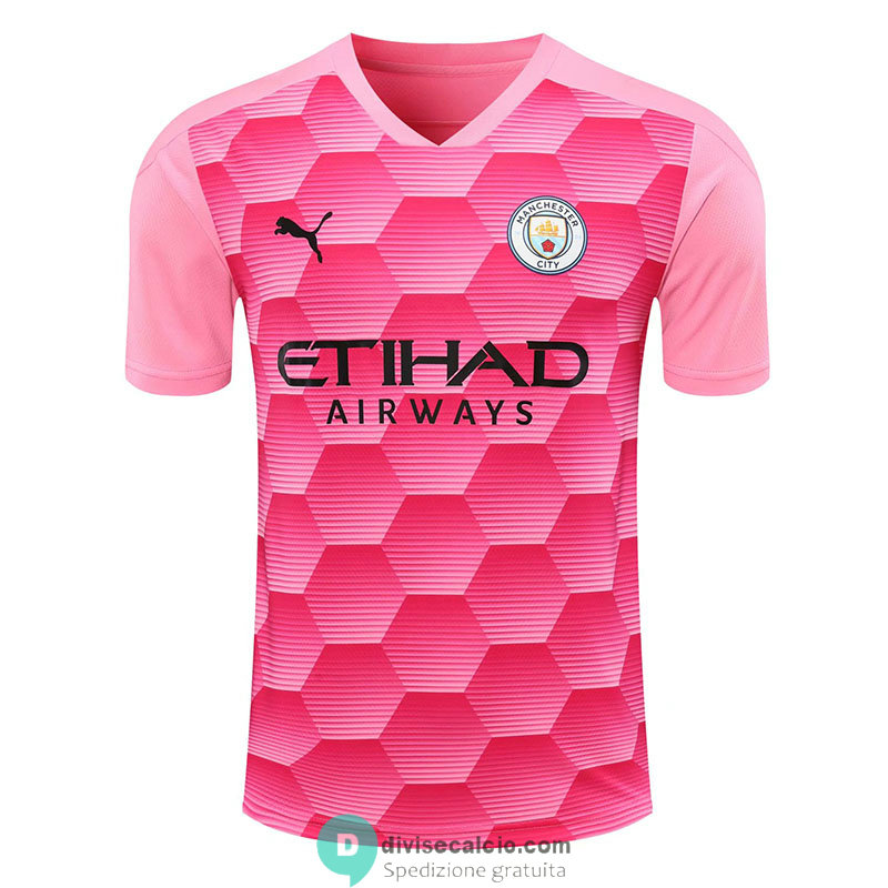 Maglia Manchester City Portiere Pink 2020/2021