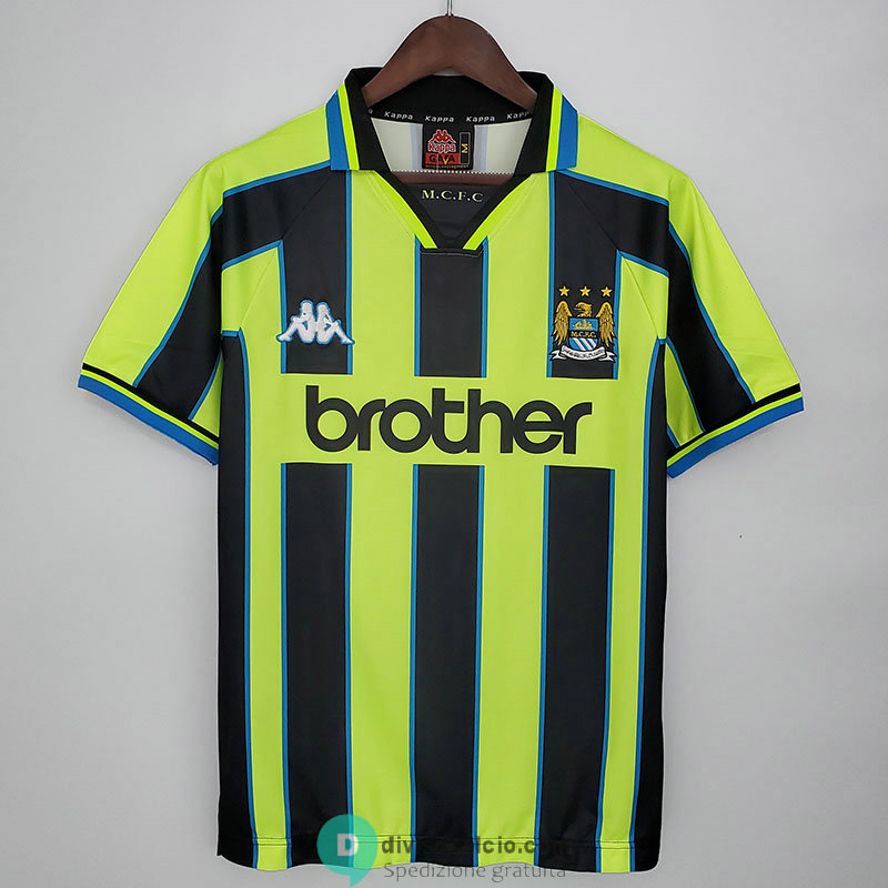 Maglia Manchester City Retro Gara Away 1998/1999