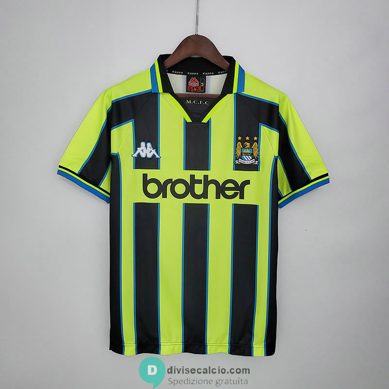 Maglia Manchester City Retro Gara Away 1998/1999