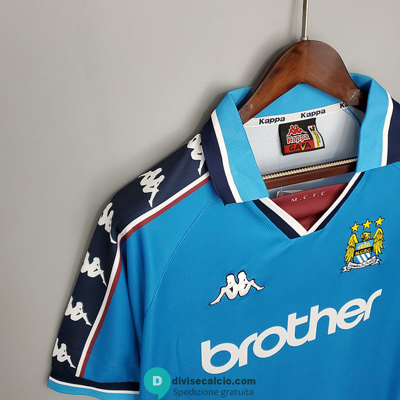 Maglia Manchester City Retro Gara Home 1997/1999