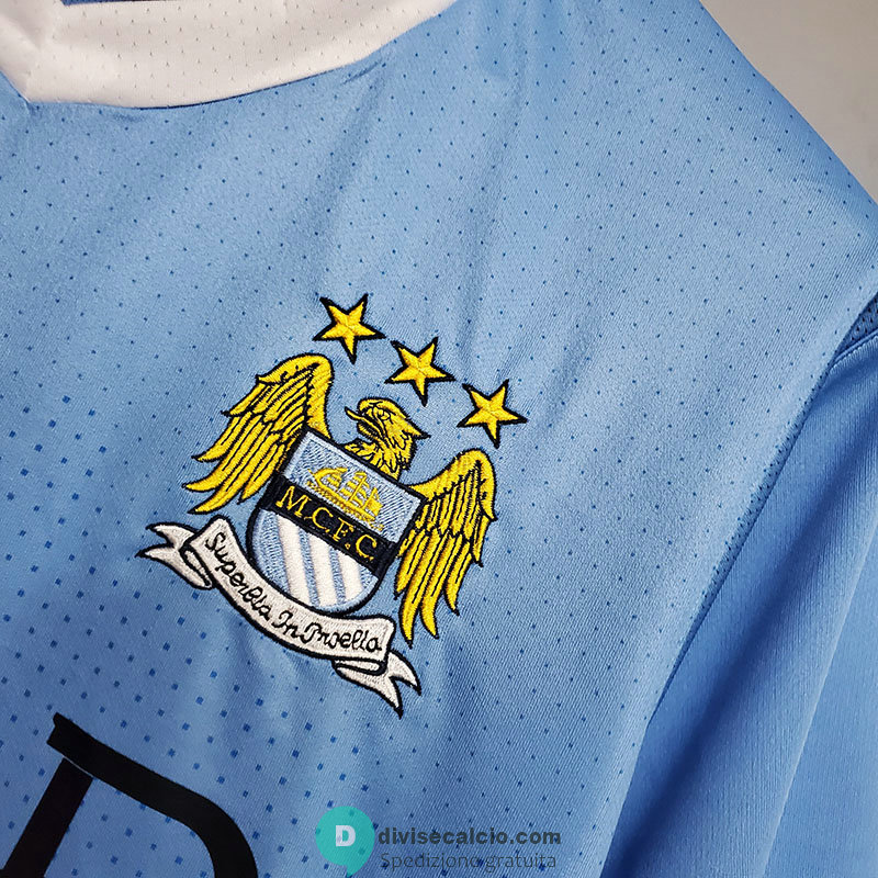 Maglia Manchester City Retro Gara Home 2011 2012