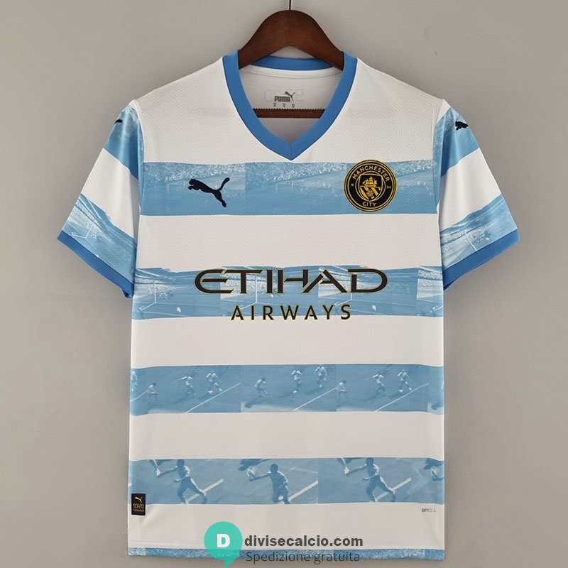 Maglia Manchester City Training Blue II 2022/2023