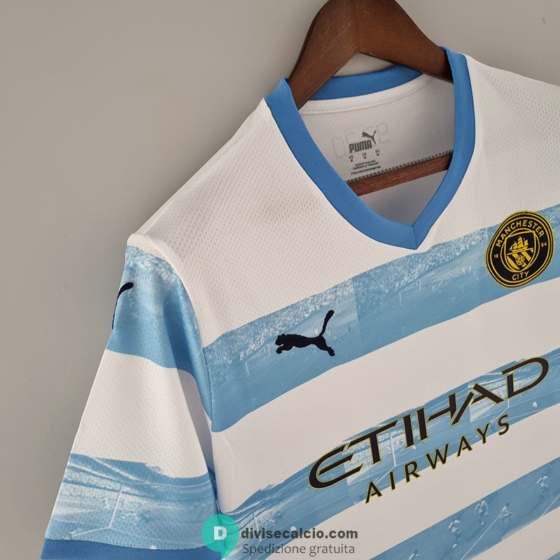 Maglia Manchester City Training Blue II 2022/2023