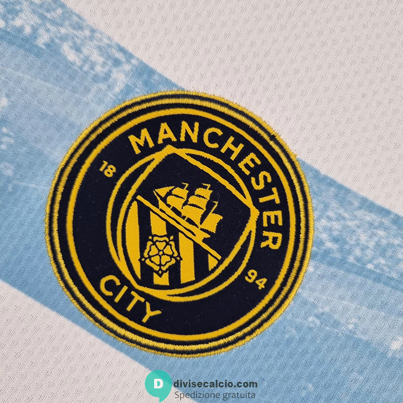 Maglia Manchester City Training Blue II 2022/2023