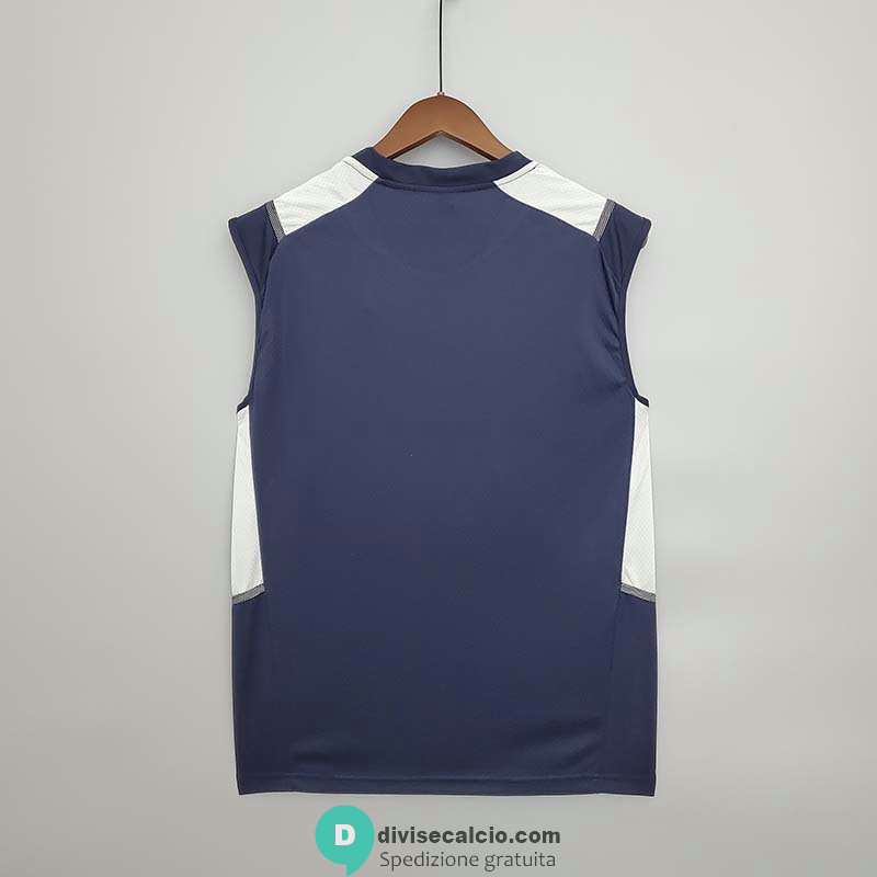 Maglia Manchester City Vest Training Royal Blue 2021/2022