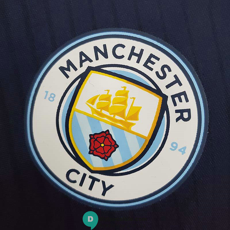 Maglia Manchester City Vest Training Royal Blue 2021/2022