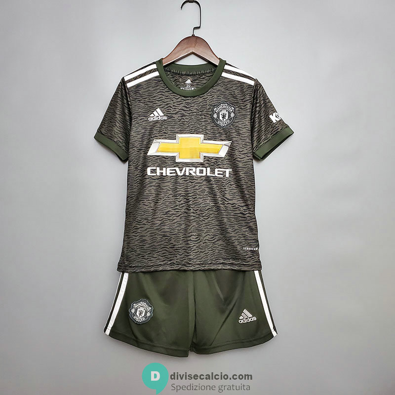 Maglia Manchester United Bambino Gara Away 2020/2021