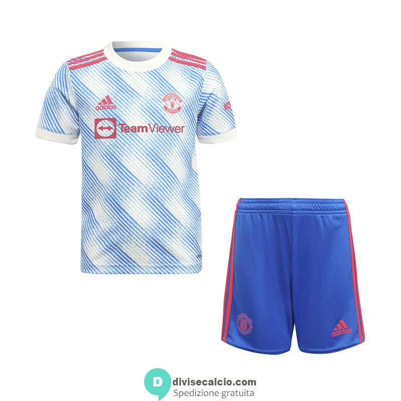 Maglia Manchester United Bambino Gara Away 2021/2022