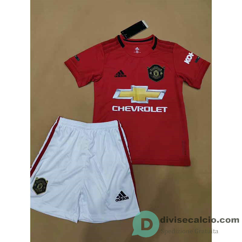 Maglia Manchester United Bambino Gara Home 2019/2020