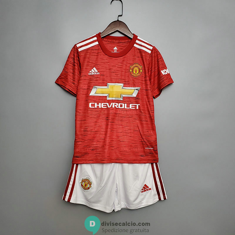 Maglia Manchester United Bambino Gara Home 2020/2021