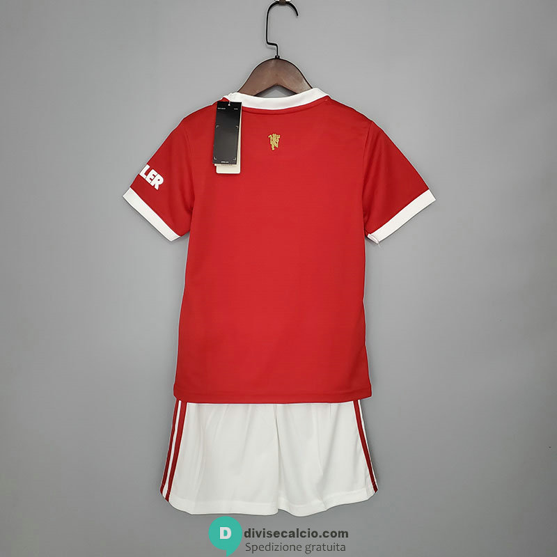 Maglia Manchester United Bambino Gara Home 2021/2022