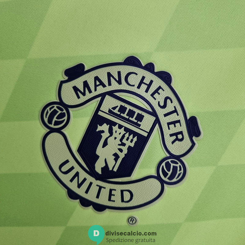 Maglia Manchester United Fluorescent Green 2022/2023