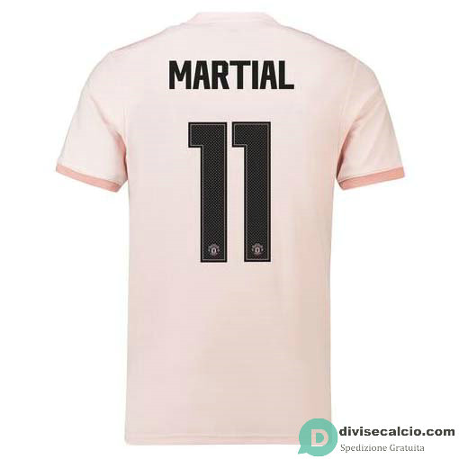 Maglia Manchester United Gara Away 11#MARTIAL Cup Printing 2018-2019