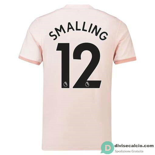 Maglia Manchester United Gara Away 12#SMALLING 2018-2019