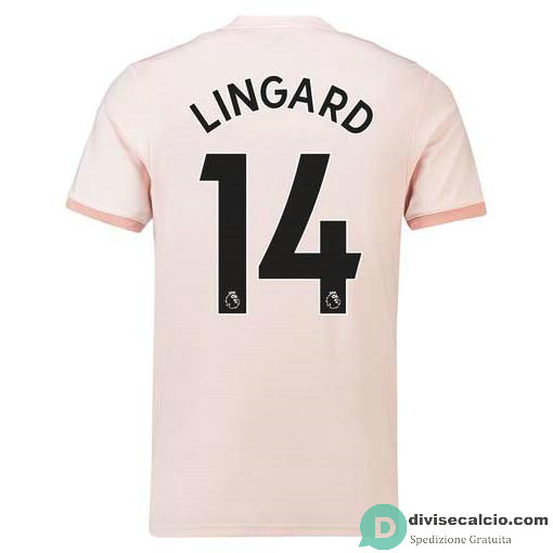 Maglia Manchester United Gara Away 14#LINGARD 2018-2019