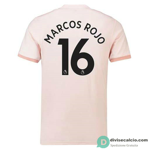 Maglia Manchester United Gara Away 16#MARCOS ROJO 2018-2019