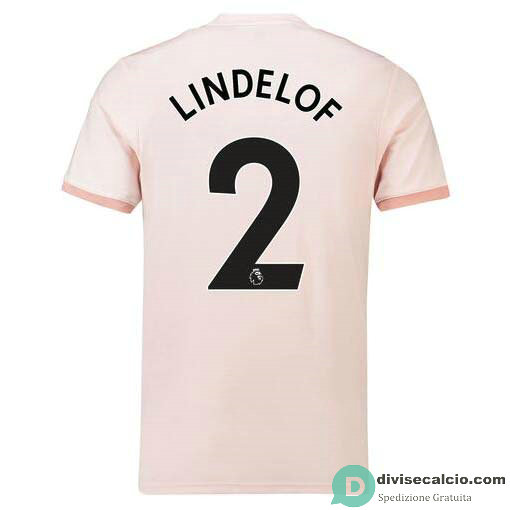 Maglia Manchester United Gara Away 2#LINDELOF 2018-2019