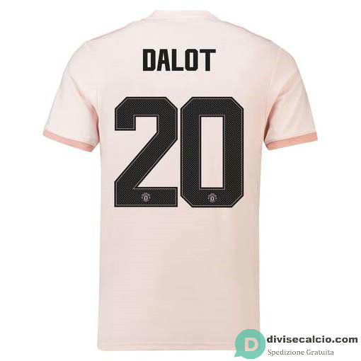 Maglia Manchester United Gara Away 20#DALOT Cup Printing 2018-2019