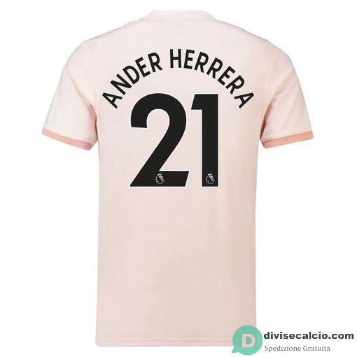 Maglia Manchester United Gara Away 21#ANDER HERRERA 2018-2019