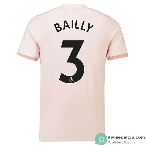 Maglia Manchester United Gara Away 3#BAILLY 2018-2019