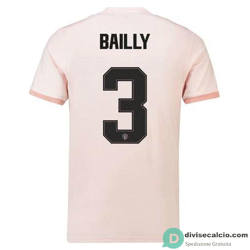 Maglia Manchester United Gara Away 3#BAILLY cup 2018-2019