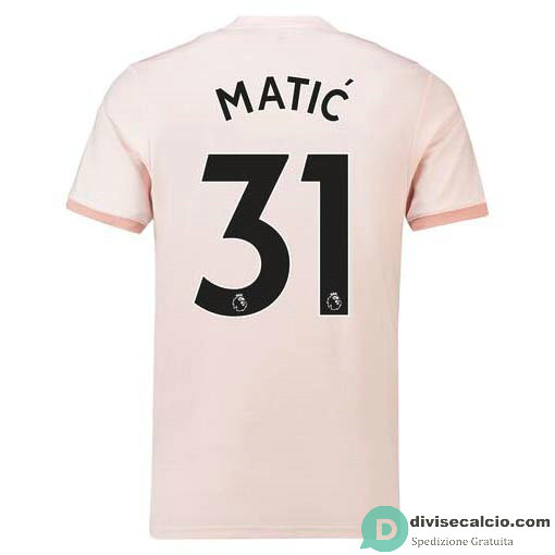 Maglia Manchester United Gara Away 31#MATIC 2018-2019
