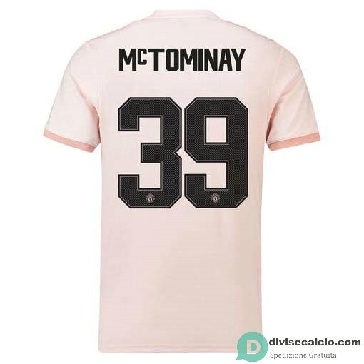 Maglia Manchester United Gara Away 39#McTOMINAY Cup Printing 2018-2019