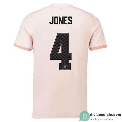 Maglia Manchester United Gara Away 4#JONES Cup Printing 2018-2019