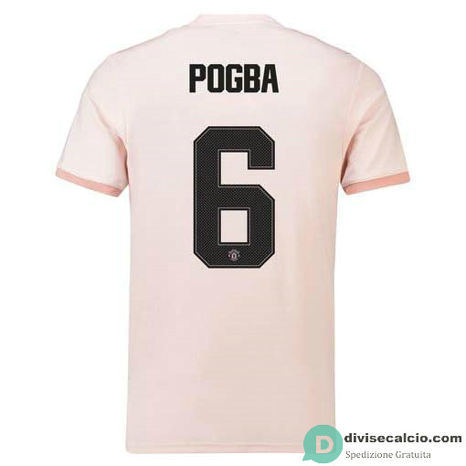 Maglia Manchester United Gara Away 6#POGBA Cup Printing 2018-2019